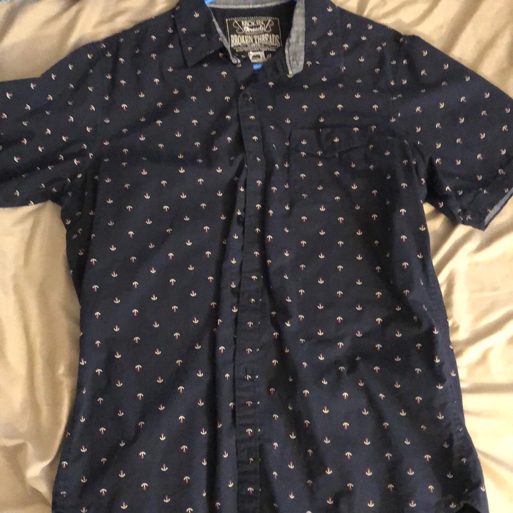 Broken Threads button up shirt